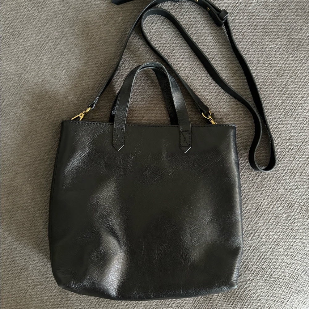 Madewell Black Leather Purse